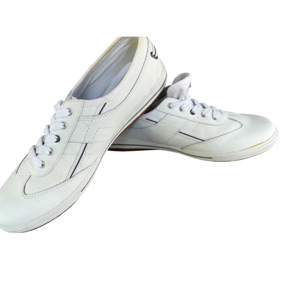 Keds Craze II White Low Top Ortholite Sneakers Size 8 Nautical‎ Preppy